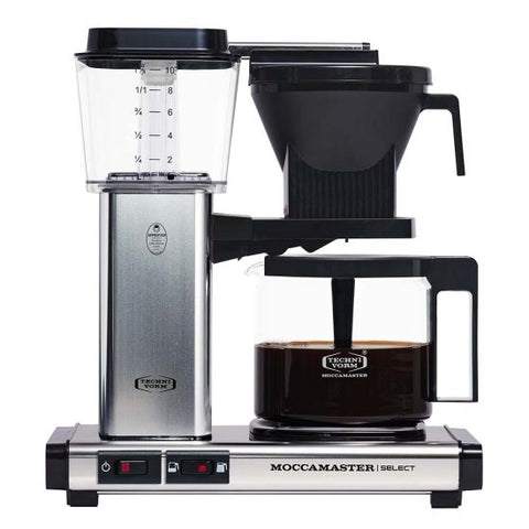 Moccamaster KBG select - Polished Silver